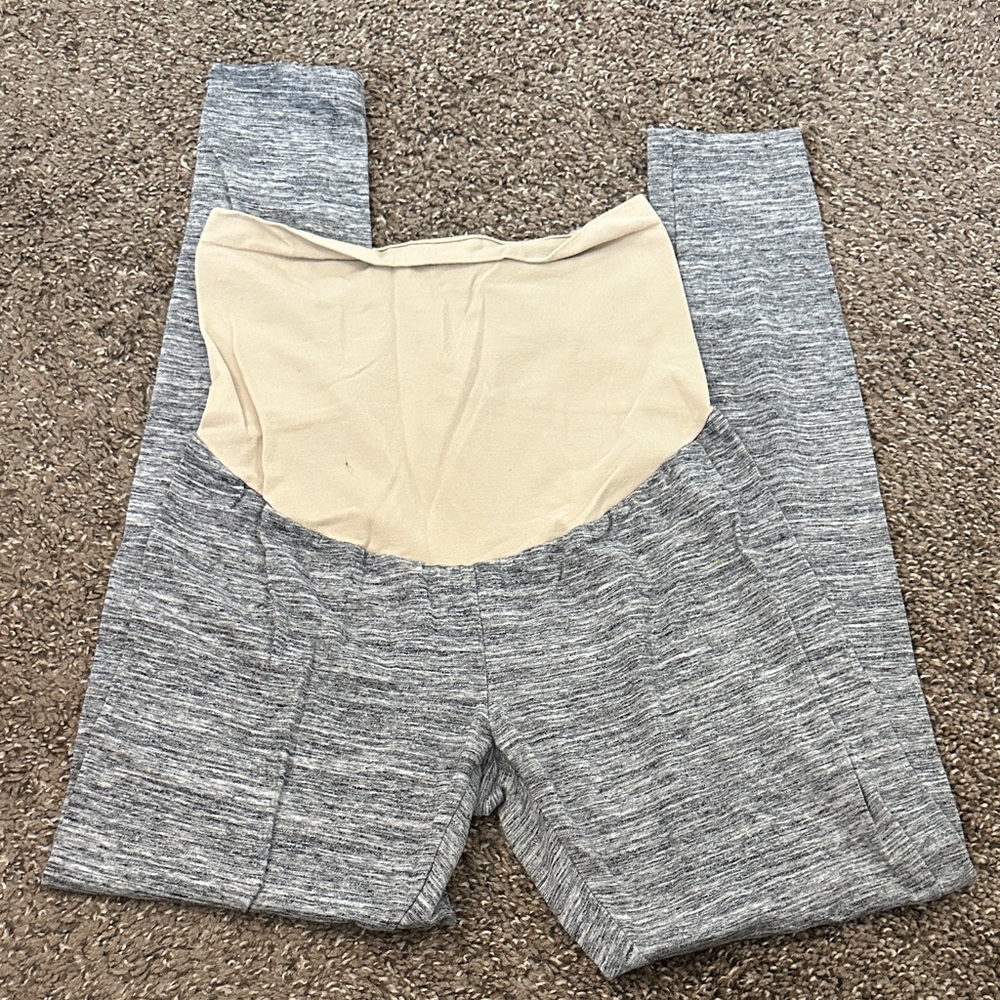 Heather Gray Maternity Leggings